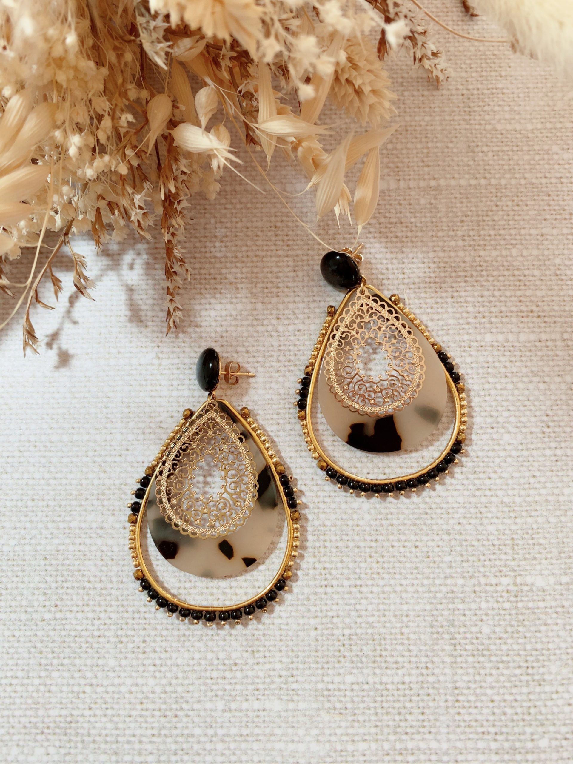 TGHYB Boucles/ doreilles/ Pendantes,Mode Vintage /Él/égant Plaqu/é Or Dot Grand Piercing Rond Cerceau Bouchons Boucles doreilles Fine Cadeau De F/ête des M/ères Charme Bijoux pour Hommes Femmes Fille